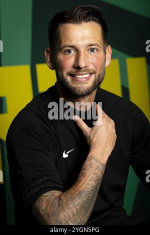 SITTARD, 11.07.2024. Fortuna Sittard stadion. Saison 2024/2025. Porträt Mitchell Dijks. Beschreibung: Pro Shots/Alamy Live News Stockfoto