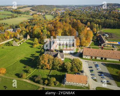 Klosterpark Altzella, Klosterpark Altzella, Nossen, Sachsen, Deutschland, Europa Stockfoto