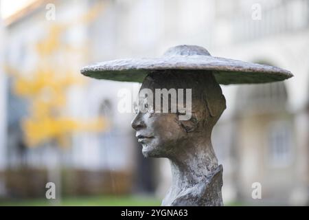 Büste von Anna Plochl, Steirische Ehrengalerie auf Schloss Graz, Graz, Steiermark, Österreich, Europa Stockfoto