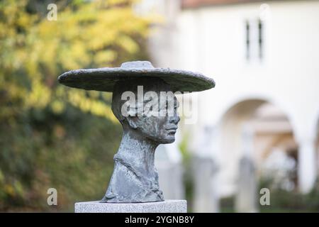 Büste von Anna Plochl, Steirische Ehrengalerie auf Schloss Graz, Graz, Steiermark, Österreich, Europa Stockfoto