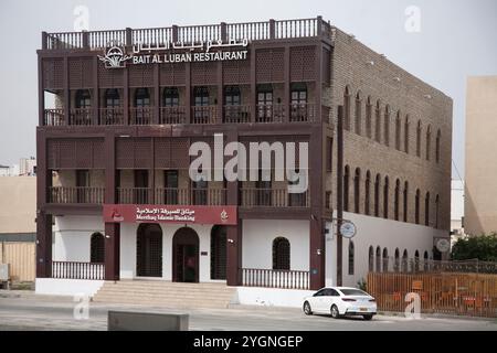 Die Straßenszene mutrah oman im Nahen Osten Stockfoto