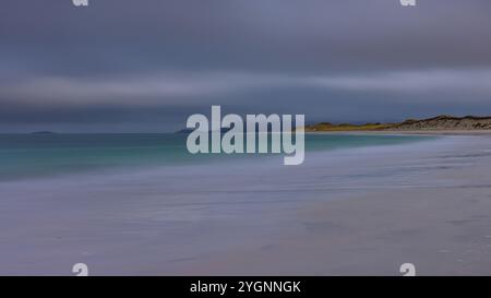 North Beach auf der Insel Berneray in den Äußeren Hebriden Schottlands Stockfoto