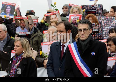 Des mères gardent espoir Stockfoto