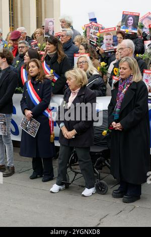 Des mères gardent espoir Stockfoto