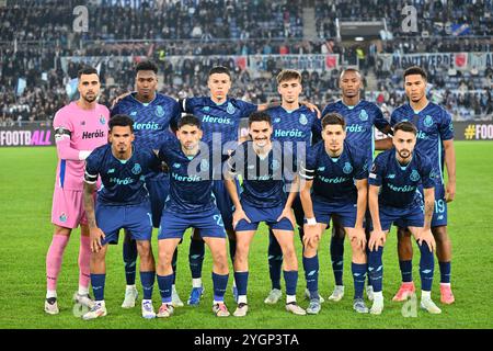 Roma, Italien. November 2024. Italien, 29. märz 2024: Team während des italienischen Fußballspiels der UEFA Europa League 2024-2025 zwischen Lazio und Porto im Olimpico-Stadion, Italien (Felice de Martino/SPP) Credit: SPP Sport Press Photo. /Alamy Live News Stockfoto