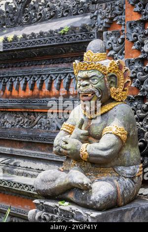 Traditionelles balinesisches Dorf Penglipuran, Bezirk Bangli, Bali, Indonesien, Südostasien, Asien Stockfoto