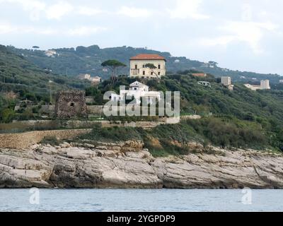 Villa Angelina, Massa Lubrense, Region Kampanien, Halbinsel Sorrent, Italien, Europa Stockfoto