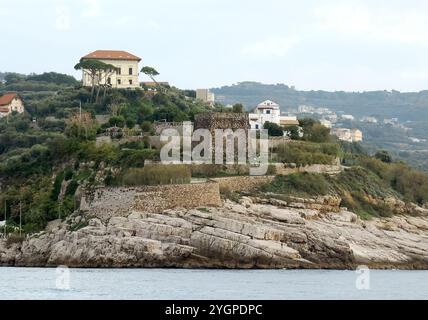 Villa Angelina, Massa Lubrense, Region Kampanien, Halbinsel Sorrent, Italien, Europa Stockfoto