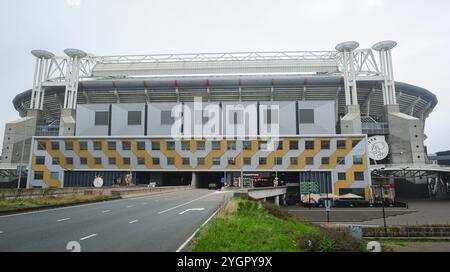 Johan Cruyff Stadium oder Arena im Südosten von Amsterdam. Stockfoto