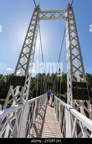 Cambus O' May Bridge, River Dee, Ballater, Aberdeenshire, Schottland. UK Stockfoto