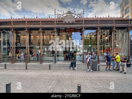 In der Nähe des San Miguel Market im Stadtzentrum Stockfoto