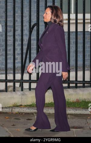 Kamala Harris, Vice President der Vereinigten Staaten von Amerika, besucht das Vereinigte Königreich, Downing Street, London, England Stockfoto