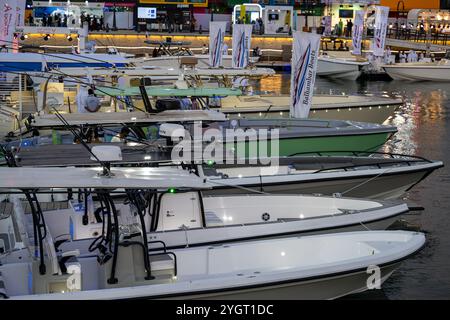 Doha Katar. 8. November 2024 Die Katar Boat Show 2024 Stockfoto