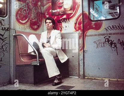 SATURDAY NIGHT FEVER 1977 Paramount Pictures Film mit John Travolta Stockfoto