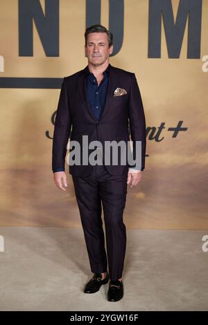 London, UK . November 2024 . Jon Hamm wurde bei der britischen Vorführung von „Landman“ im Tate Modern Bankside gezeigt. Quelle: Alan D West/Alamy Live News Stockfoto