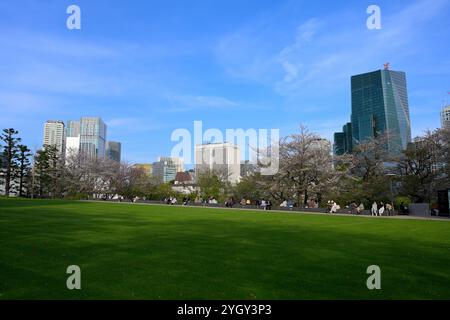 Midtown Garden – szenische Details des ikonischen Tokios, JP Stockfoto