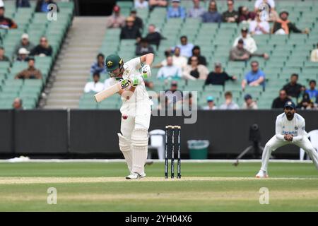 MELBOURNE AUSTRALIEN. November 2024. Australien gegen Indien 2. Test auf dem Melbourne Cricket Ground, Melbourne, Australien am 9. November 2024. Quelle: Karl Phillipson / Alamy Live News Stockfoto