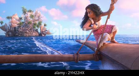 MOANA 2 (2024), Regie führte DAVID G. DERRICK JR. Quelle: WALT DISNEY ANIMATION STUDIOS / Album Stockfoto