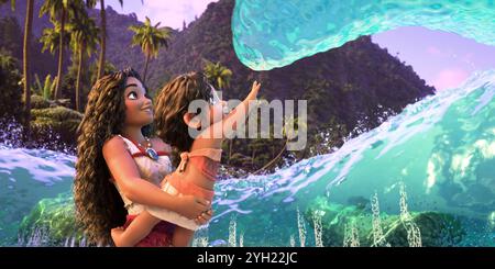 MOANA 2 (2024), Regie führte DAVID G. DERRICK JR. Quelle: WALT DISNEY ANIMATION STUDIOS / Album Stockfoto