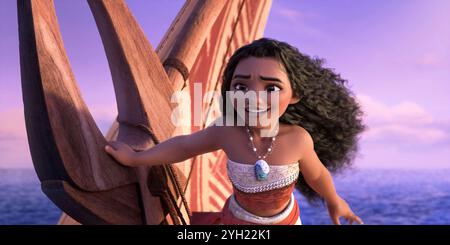 MOANA 2 (2024), Regie führte DAVID G. DERRICK JR. Quelle: WALT DISNEY ANIMATION STUDIOS / Album Stockfoto