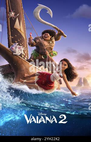 MOANA 2 (2024), Regie führte DAVID G. DERRICK JR. Quelle: WALT DISNEY ANIMATION STUDIOS / Album Stockfoto