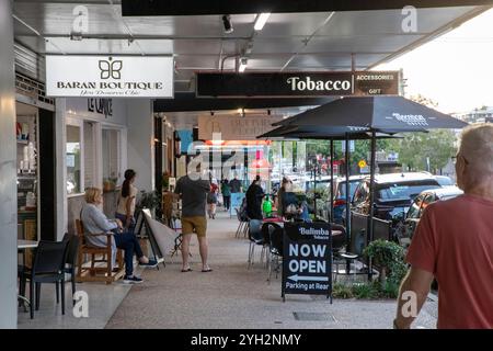 Brisbane, Queensland. Oktober 2024. Oxford Street, Bulimba. Quelle: Richard Milnes/Alamy Stockfoto