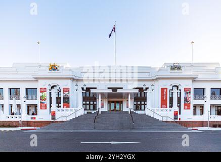Altes Parlamentsgebäude, Canberra Stockfoto