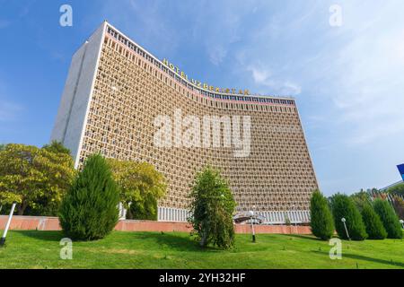 Samarkand, Usbekistan - Oktober. 10. 2024: Hotel Usbekistan in Taschkent Stockfoto