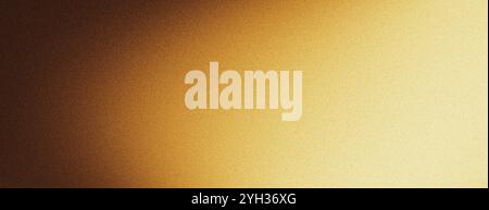 Orange Gelb Braun körniger Texturhintergrund lebendige Farben abstraktes Header-Poster-Bannerdesign Stockfoto