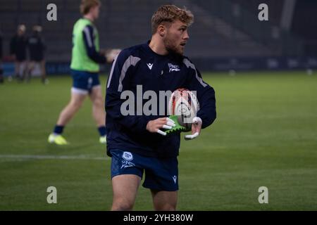 Sale Sharks vs Caldy RFC - Premiership Cup - Salford Community Stadium, England. Stockfoto