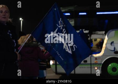 Sale Sharks vs Caldy RFC - Premiership Cup - Salford Community Stadium, England. Stockfoto