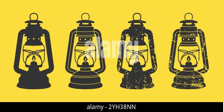 Grunge Textur, Abenteuer, alt, antik, Kunst, schwarz, Birne, Burn, Camp, Classic, Kollektion, dunkel, dekorativ, Design, Ausstattung, Feuer, Flamme, flas Stock Vektor