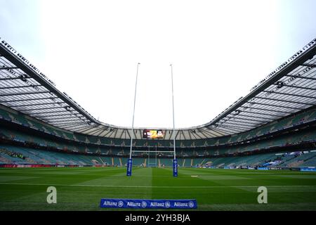 London, England. November 2024. Eine allgemeine Ansicht des Allianz Stadions vor dem internationalen Spiel im Herbst zwischen England und Australien im Allianz Stadium, Twickenham. Quelle: Ben Whitley/Alamy Live News Stockfoto