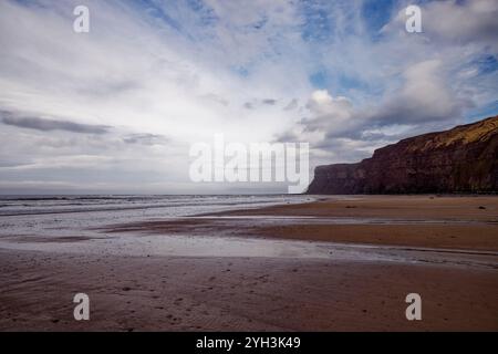 Hunt Cliff and Saltburn Scar, Teesside, England. Stockfoto