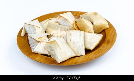 Wajik Kletik ist ein Kuchen aus Blitar. Wajik Kletik wird aus Kleberreis, Kokosmilch und braunem Zucker hergestellt. Stockfoto