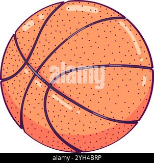 Basketballfarbe Stock Vektor