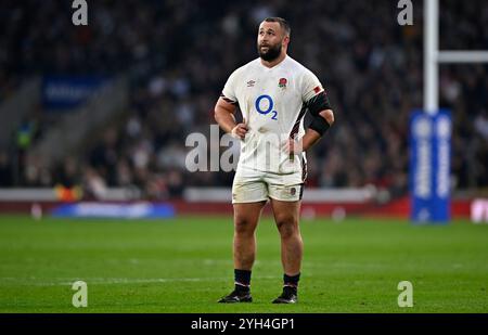 Twickenham, Vereinigtes Königreich. November 2024. Herbst International. England V Australien. Allianz Stadium. Twickenham. Will Stuart (England) während des Rugby-Spiels England gegen Australien im Herbst im Allianz Stadium in London. Quelle: Sport In Pictures/Alamy Live News Stockfoto