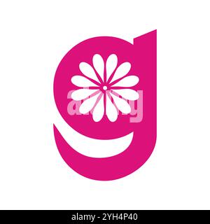 Design des ersten G-Logos Stock Vektor