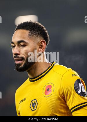 Wolverhampton, Großbritannien. November 2024. Wolverhampton, England, 9. November 2024: Matheus Cunha (10 Wölfe) in Aktion während des Premier League-Fußballspiels zwischen Wolverhampton Wanderers und Southampton im Molineux-Stadion in Wolverhampton, England (Natalie Mincher/SPP) Credit: SPP Sport Press Photo. /Alamy Live News Stockfoto