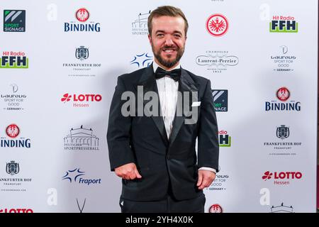 Frankfurt Am Main, Deutschland. November 2024. Mathias Mester auf dem roten Teppich, GER, 42. Deutscher SportpresseBall in der Alten Oper in Frankfurt am Main, 09.11.2024 Foto: Eibner-Pressefoto/Florian Wiegand Credit: dpa/Alamy Live News Stockfoto