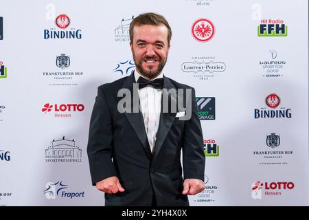 Frankfurt Am Main, Deutschland. November 2024. Mathias Mester auf dem roten Teppich, GER, 42. Deutscher SportpresseBall in der Alten Oper in Frankfurt am Main, 09.11.2024 Foto: Eibner-Pressefoto/Florian Wiegand Credit: dpa/Alamy Live News Stockfoto