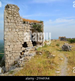 Anavarza Ancient City in Kozan, Adana, Türkei. Stockfoto