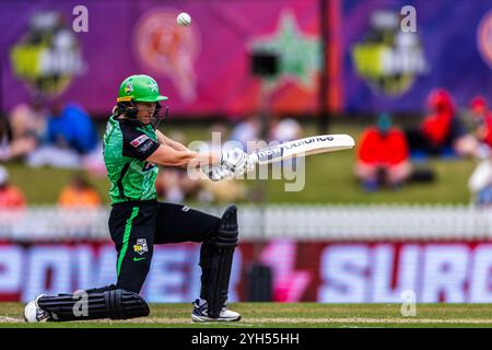 Melbourne, Australien, 9. November 2024. Meg Lanning von Melbourne Stars schlägt beim Spiel der Weber Women's Big Bash League (WBBL10) T20 zwischen Melbourne Renegades Women und Melbourne Stars Women im CitiPower Centre Junction Oval am 9. November 2024 in Melbourne, Australien. Quelle: Santanu Banik/Speed Media/Alamy Live News Stockfoto