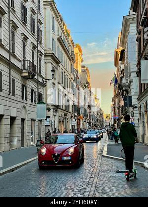 Peking, Italien. 30. August 2021. Dieses mit einem Mobiltelefon aufgenommene Foto zeigt einen Blick in Rom, Italien, 30. August 2021. Quelle: Jin Mamengni/Xinhua/Alamy Live News Stockfoto