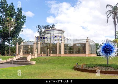 Palm House, Adelaide Botanic Garden, North Terrace, Adelaide, South Australia, Australien Stockfoto