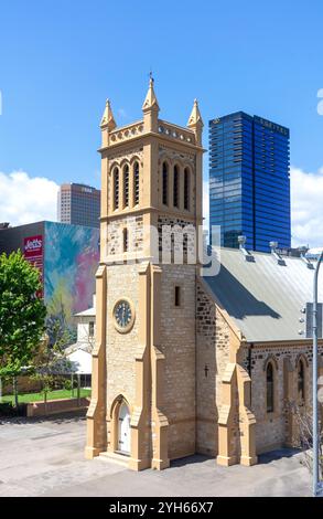 Trinity Church von Montfiore Road, North Terrace, Adelaide, South Australia, Australien Stockfoto