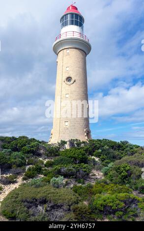 Cape du Couedic Lighthouse, Flinders Chase National Park, Kangaroo Island (Karta Pintingga), Südaustralien, Australien Stockfoto