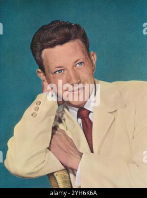 1951 Porträt des Schauspielers, Sängers und Tänzers Donald O'Connor. Stockfoto