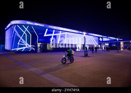 Turin, Italien. November 2024. Das Fandorf der Nitto ATP Finals. Kredit: M.. Bariona/Alamy Live News Stockfoto