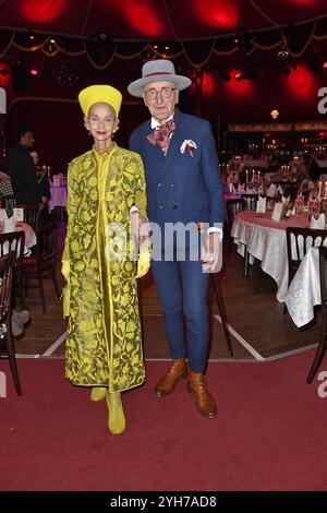 Britt Kanja und Günther Krabbenhöft bei der PALAZZO Gala-Premiere im PALAZZO-Spiegelpalast in Berlin am 09.11.2024 Stockfoto